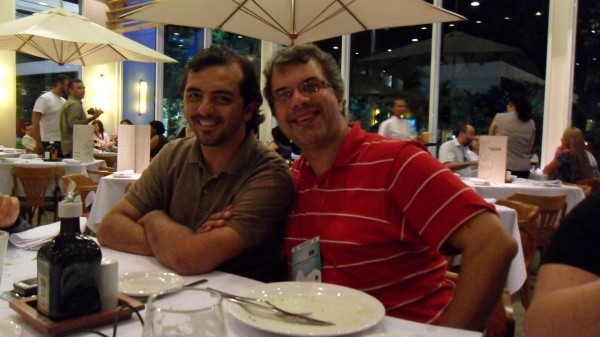 Eu e @RoneyB depois da palestrarmos no 3º Congresso de Tradução da Proz.com sobre Produtividade para Tradutores com GTD e outras metodologias