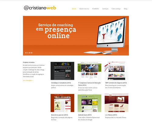 Novo layout @cristianoweb Novo layout @cristianoweb
