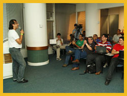 Cursos, treinamentos e palestras