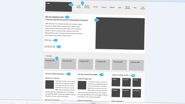 Começando um projeto criando um Wireframe em conjunto